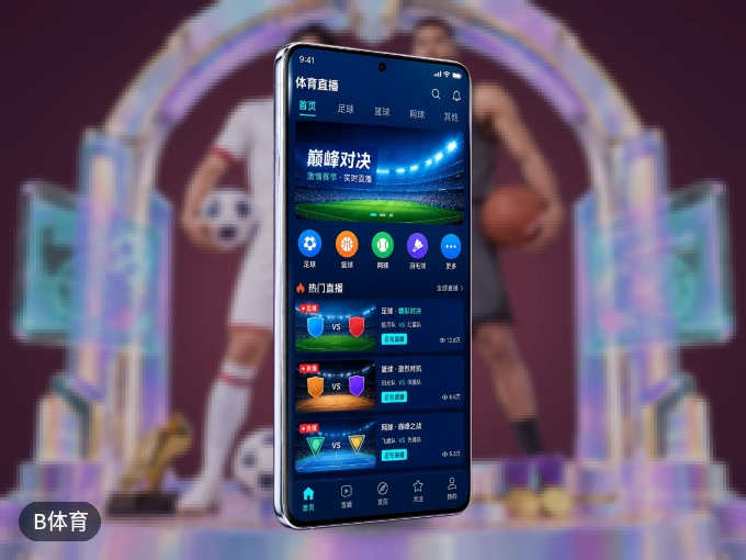 B体育 APP，热门赛事快速进入